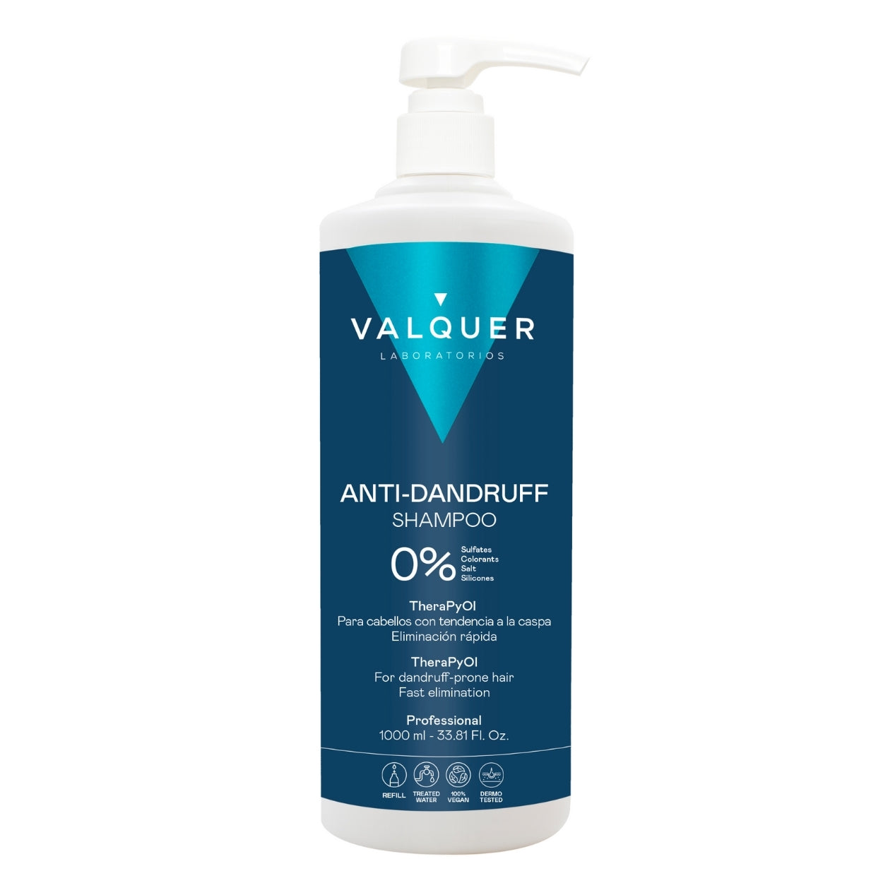 VALQUER - Shampoo 0% Anti Caspa 1000ml